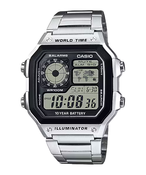 CASIO Digital Men Watch AE-1200WHD-1AVDF