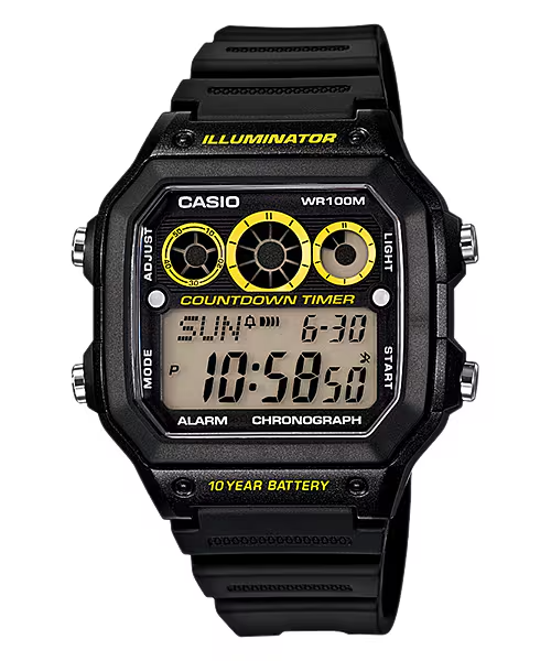 CASIO Digital Men Watch AE-1300WH-1AVDF