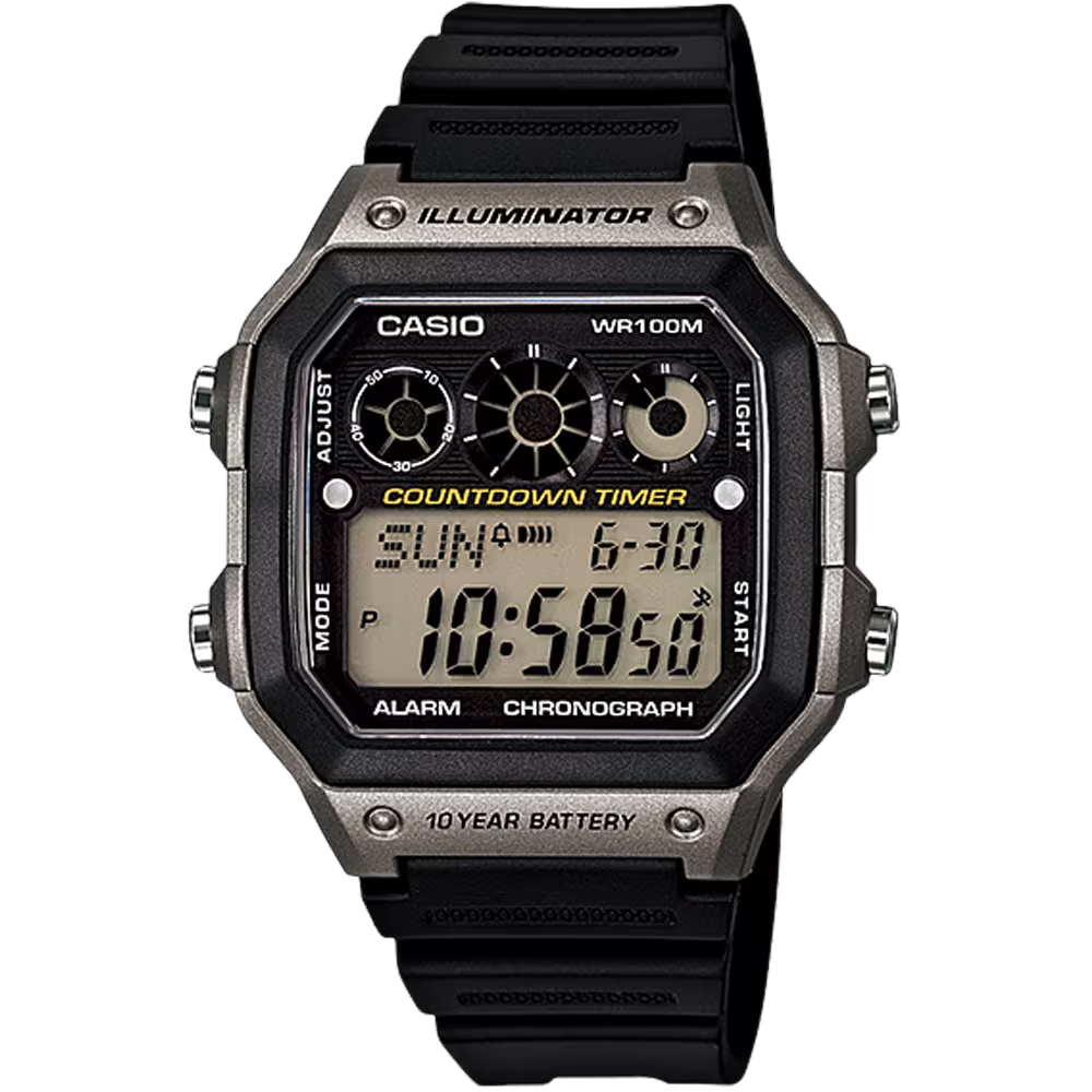 CASIO Digital Men Watch AE-1300WH-8AVDF