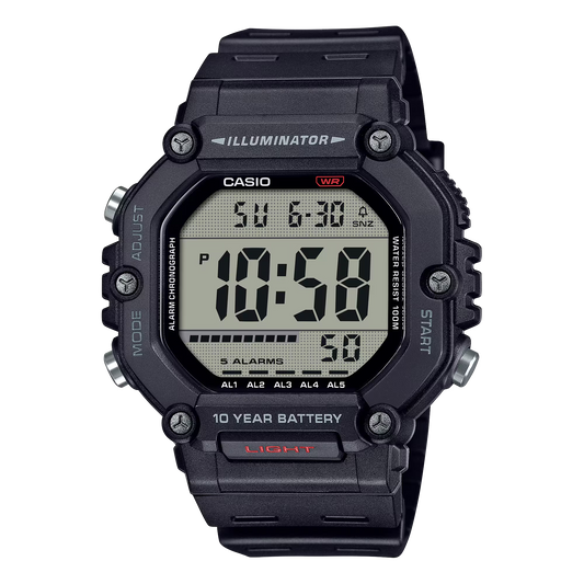CASIO Standard Digital Watch AE-1600H-1AVDF