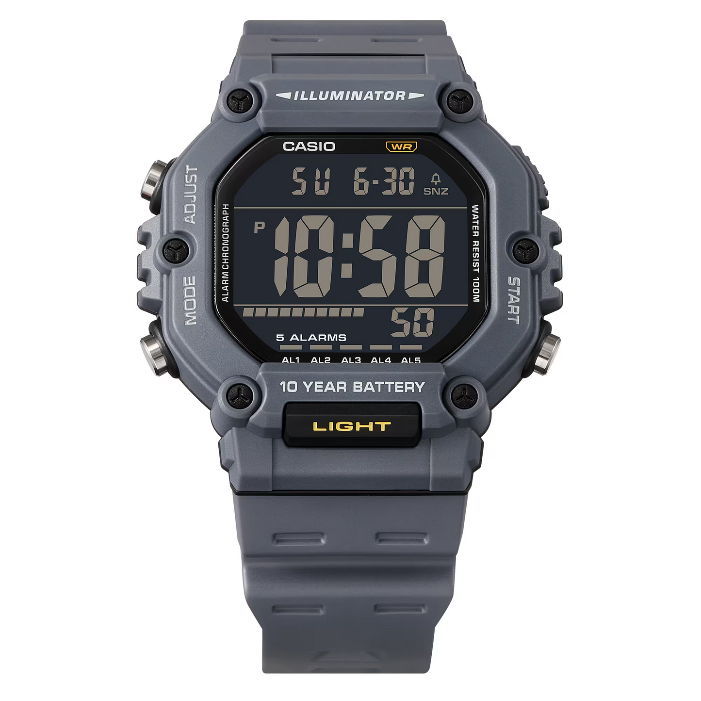 CASIO Standard Digital Watch AE-1600H-8BVDF