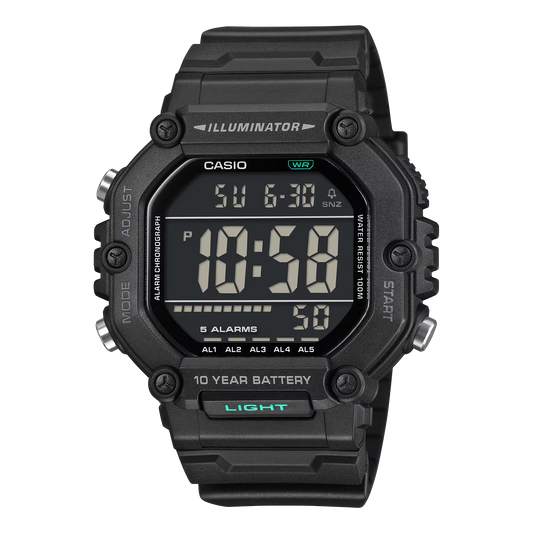 CASIO Digital Men's Watch AE-1600HX-1BVDF