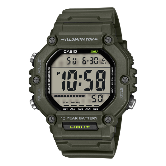 CASIO Digital Men's Watch AE-1600HX-3AVDF
