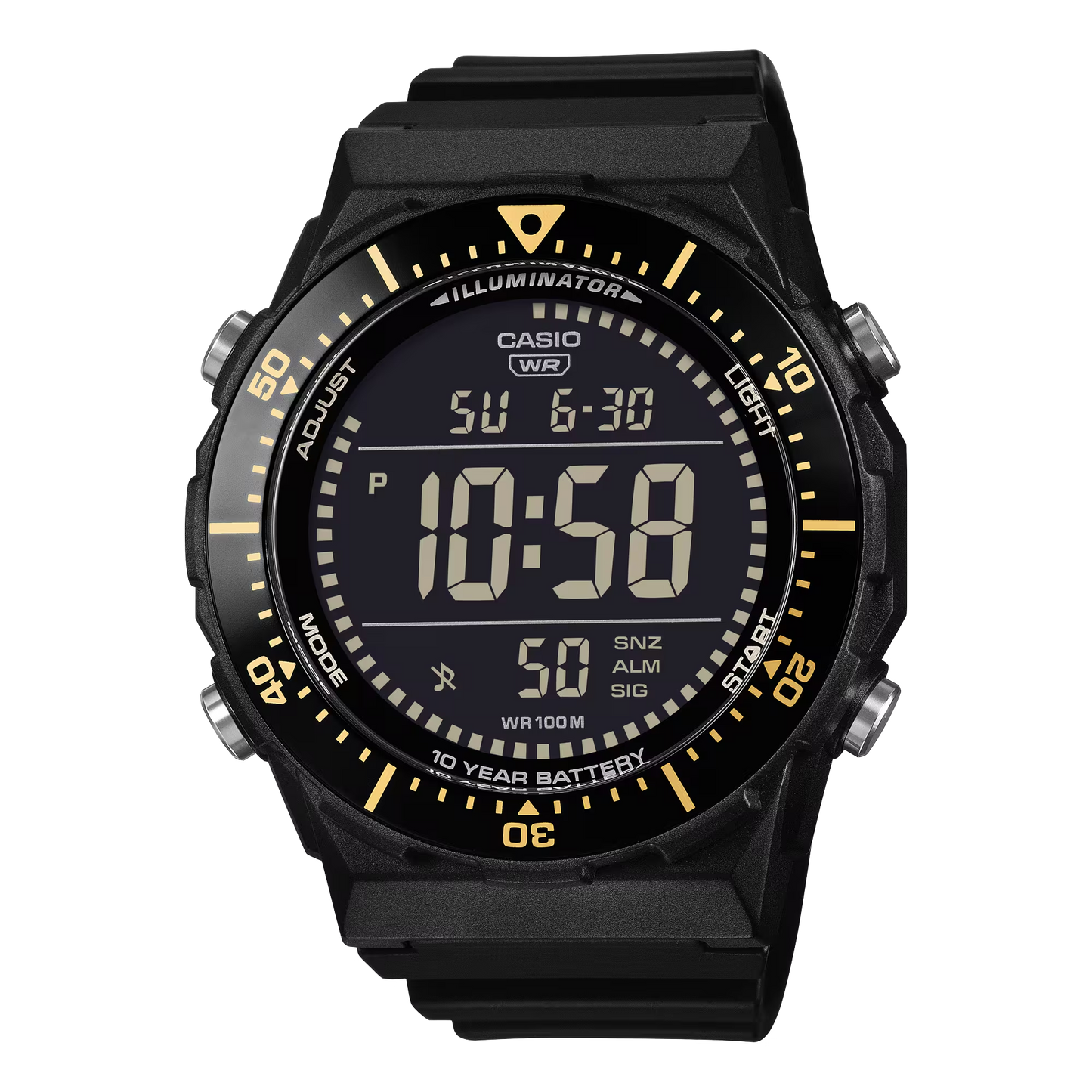 CASIO DIGITAL MENS WATCH AE-1700H-1BVDF