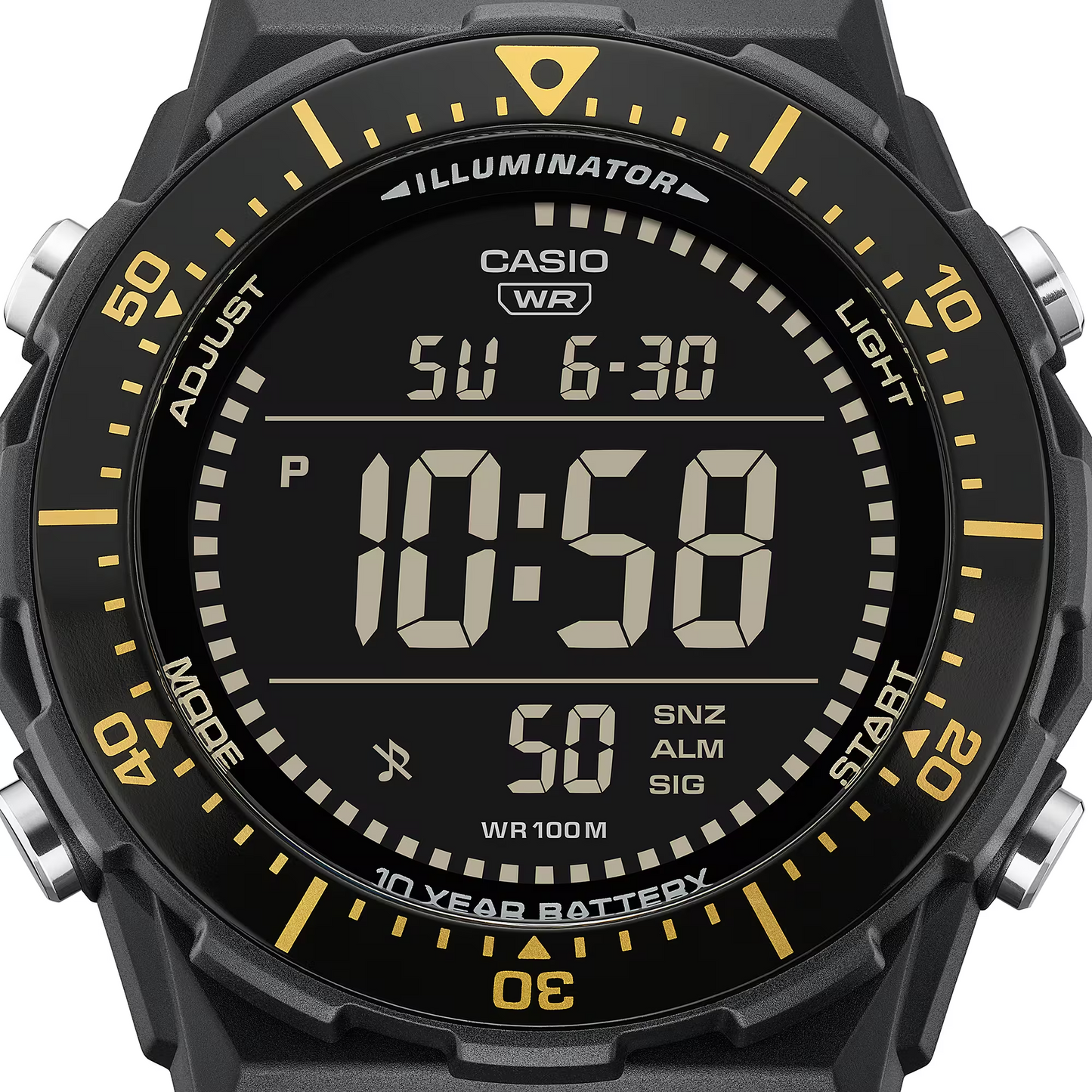 CASIO DIGITAL MENS WATCH AE-1700H-1BVDF