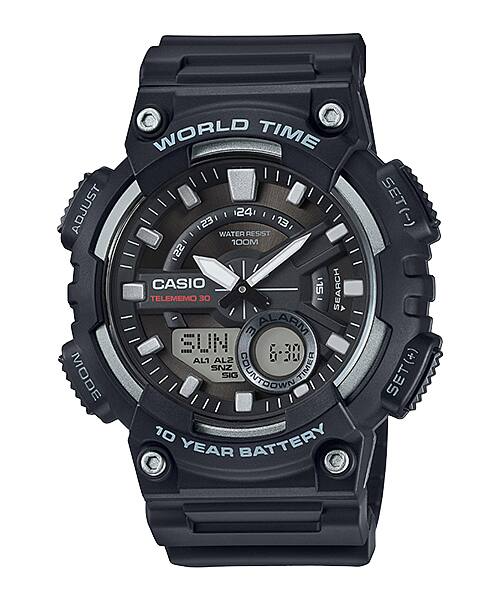 CASIO DIGITAL MEN WATCH AEQ-110W-1AVDF