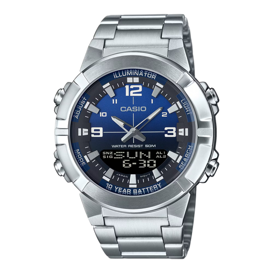 CASIO Analog-Digital Combination Men Watch AMW-870DA-2A1VDF