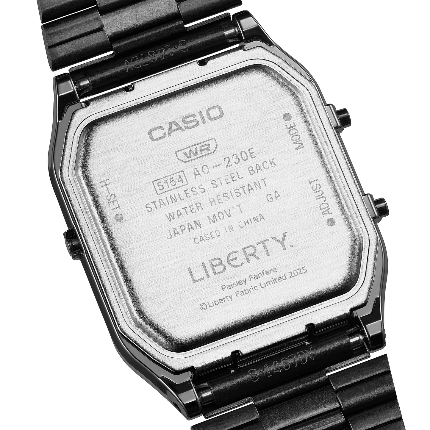 CASIO Vintage Liberty Collaboration Model Unisex Watch AQ-230EBLT-1ADR