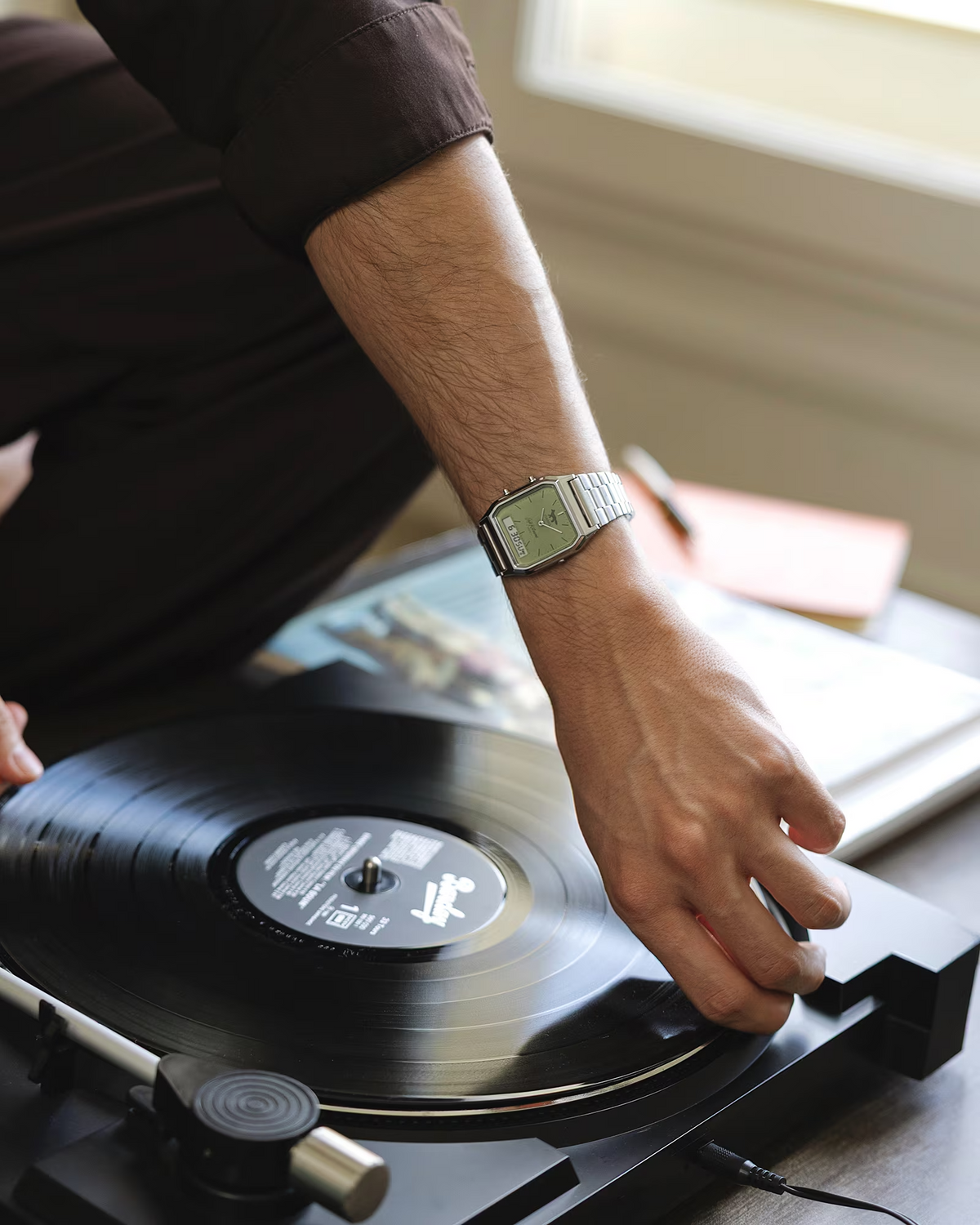 CASIO VINTAGE CAFE KITSUNE COLLABORATION MODEL AQ-230ECK-3ADR
