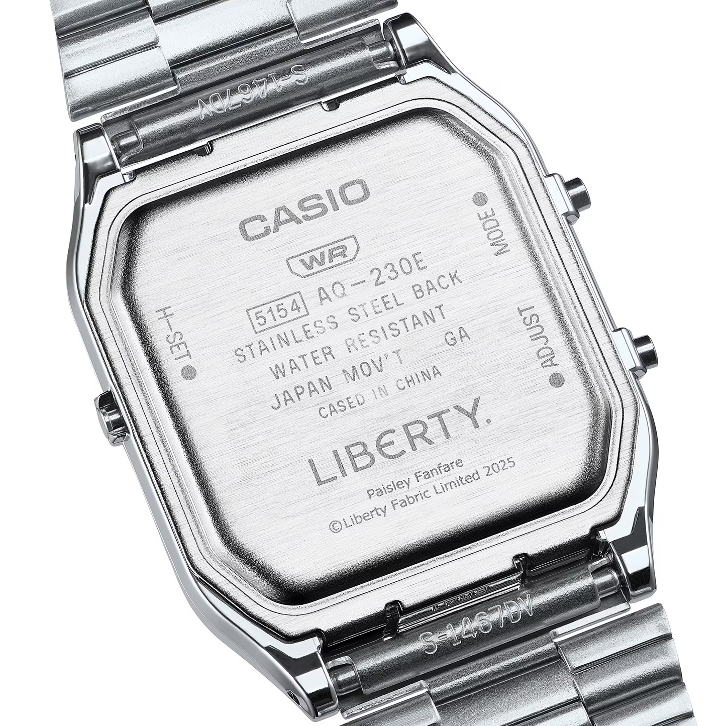 CASIO Vintage Liberty Collaboration Unisex Watch AQ-230ELT-7ADR