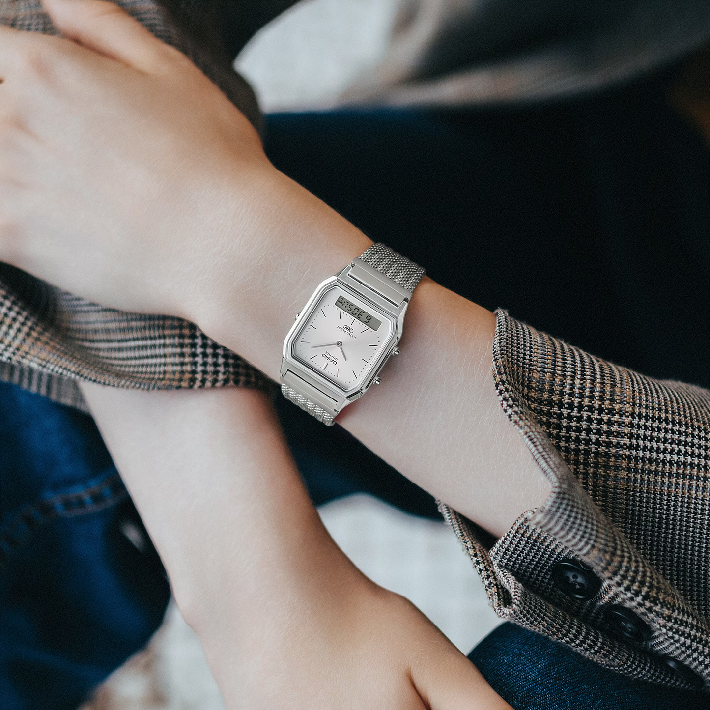 CASIO VINTAGE UNISEX WATCH AQ-230EM-7ADF