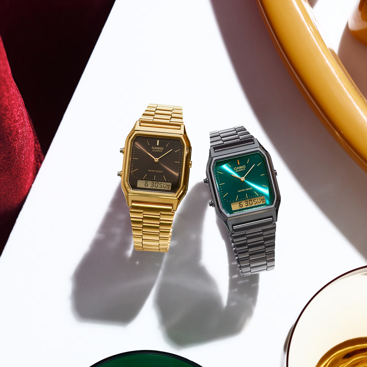 CASIO VINTAGE UNISEX WATCH AQ-230EGG-3ADF