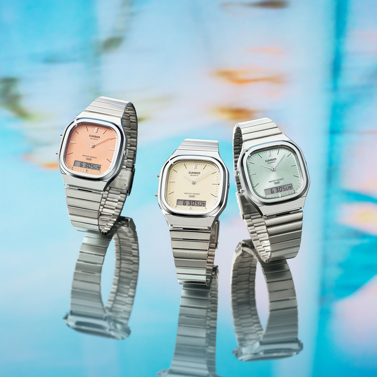 CASIO VINTAGE UNISEX WATCH AQ-240E-7A2DF