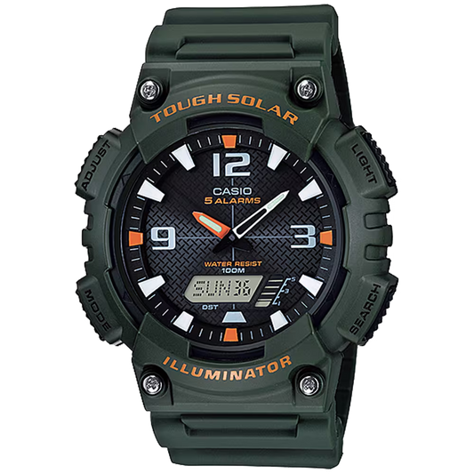 CASIO ANALOG-DIGITAL SOLAR WATCH AQ-S810W-3AVDF
