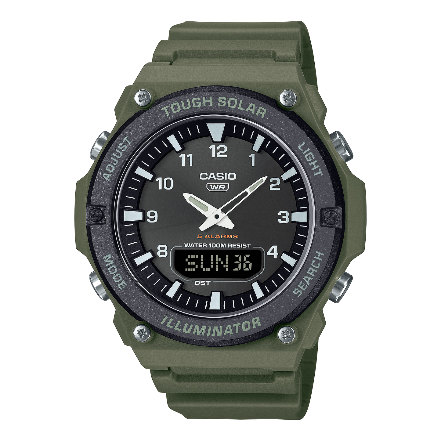 CASIO ANALOG-DIGITAL MEN WATCH AQ-S820W-3BVDF