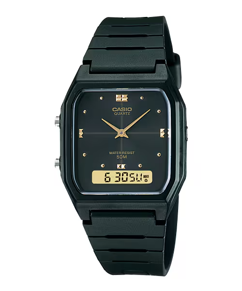 CASIO ANALOG-DIGITAL MENS WATCH AW-48HE-1AVDF