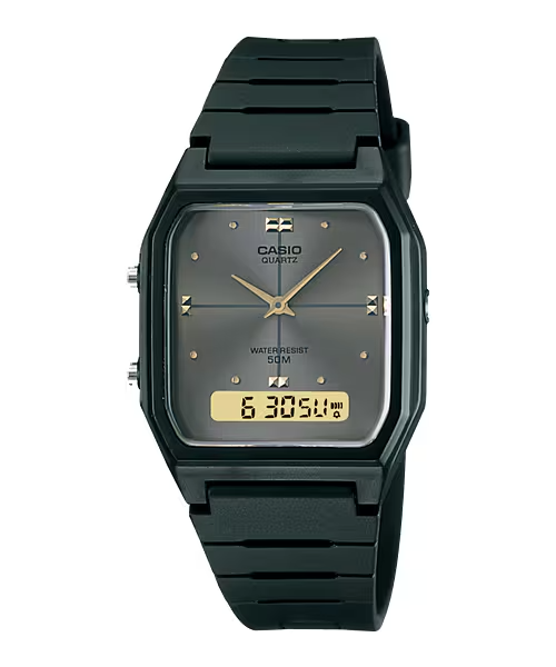 CASIO ANALOG-DIGITAL MENS WATCH AW-48HE-8AVDF