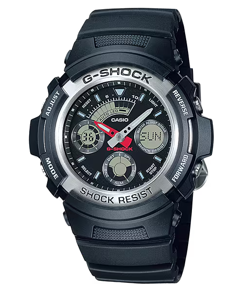 G-SHOCK ANALOG-DIGITAL MEN WATCH AW-590-1ADR