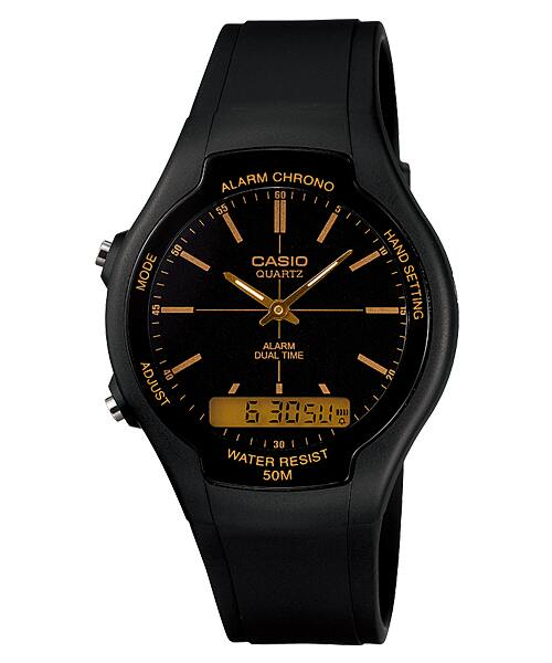 CASIO Analog Digital Men Watch AW-90H-9EVDF