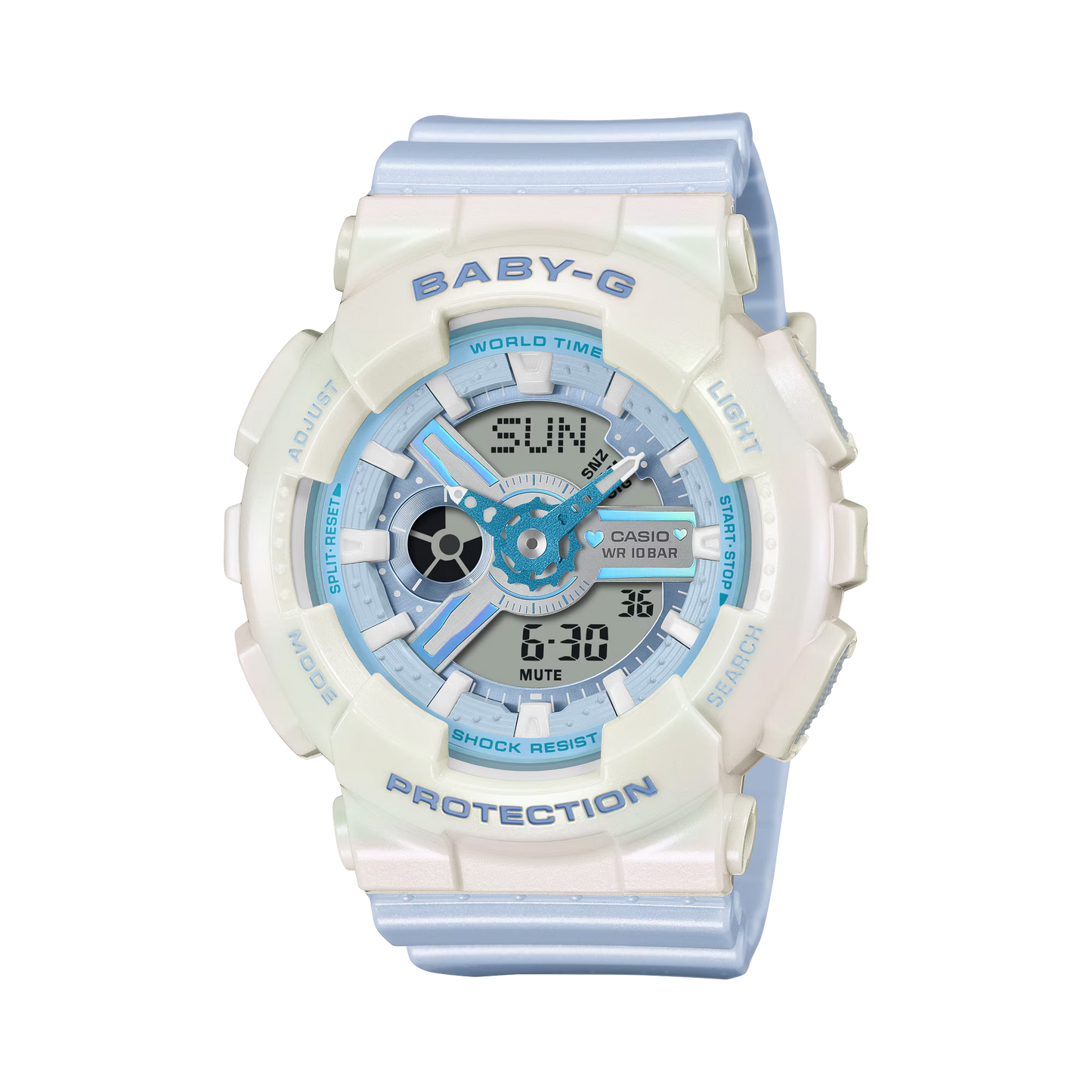 BABY-G Digital Analog Women Casual Watch BA-110PD-2ADR
