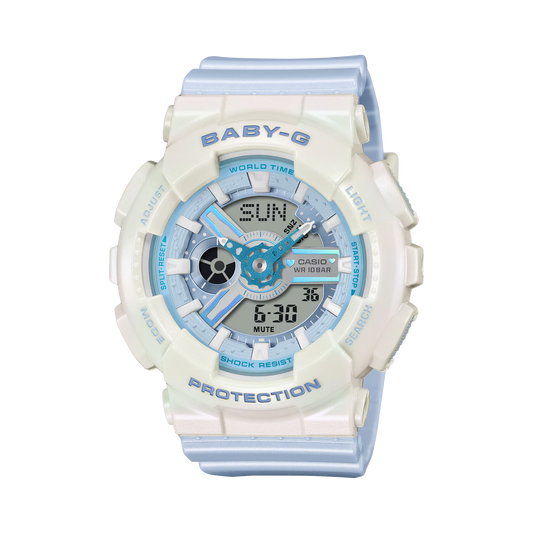 BABY-G Digital Analog Women Casual Watch BA-110PD-2ADR