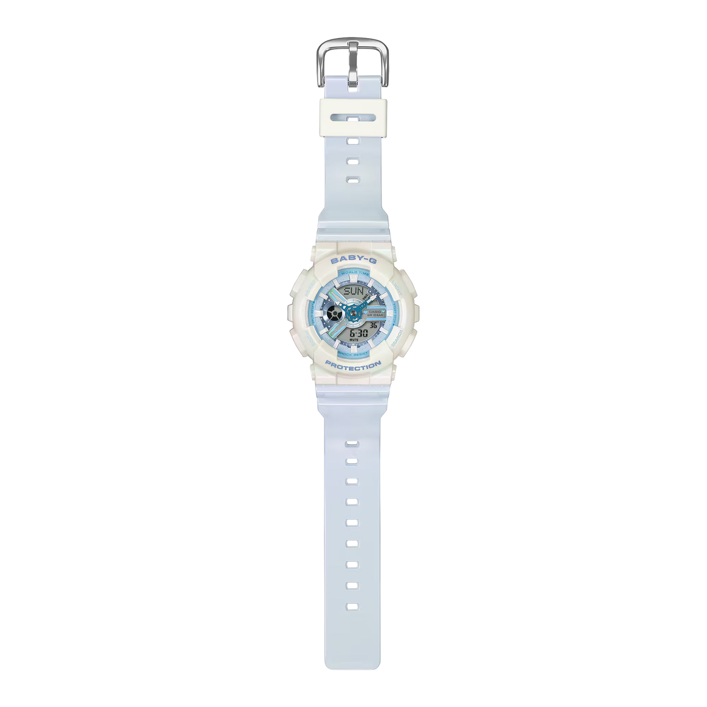 BABY-G Digital Analog Women Casual Watch BA-110PD-2ADR
