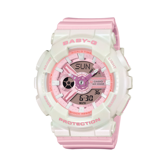 BABY-G Digital Analog Women Casual Watch BA-110PD-4ADR