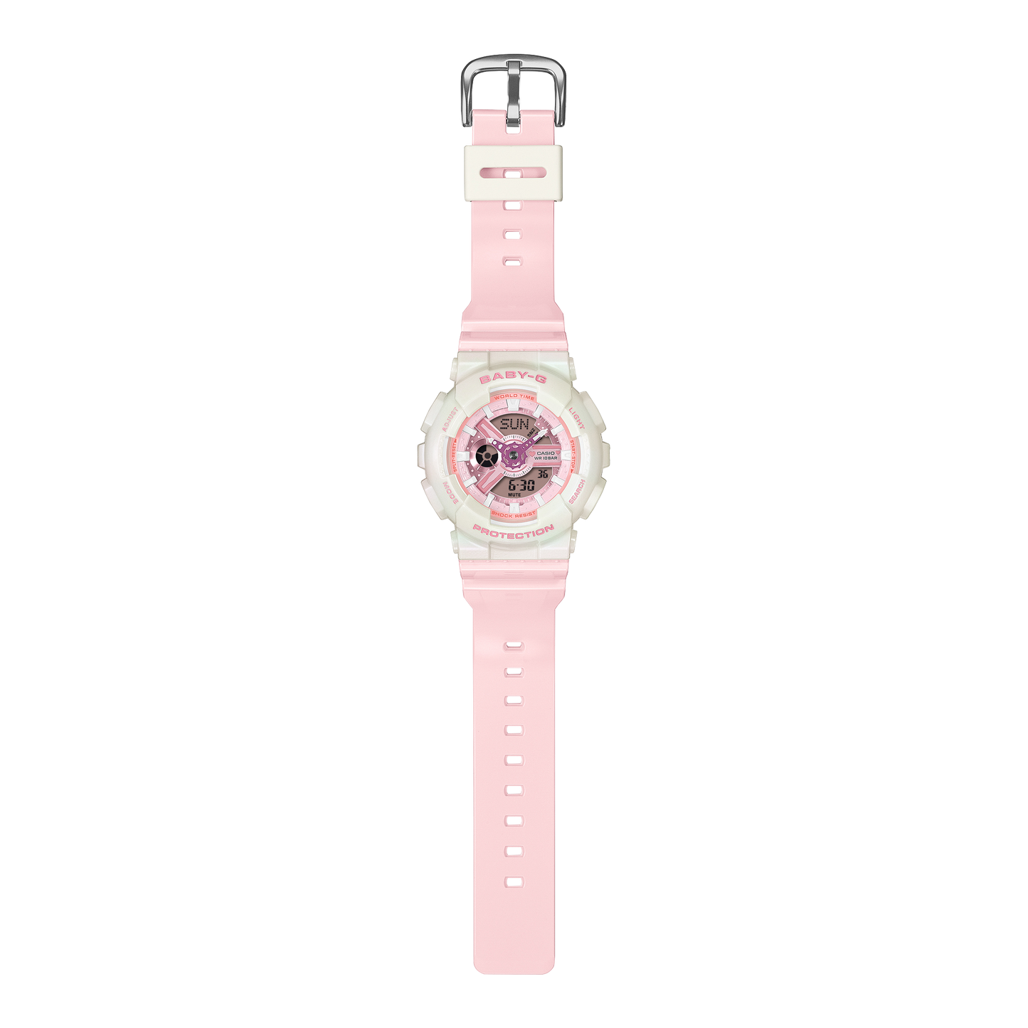 BABY-G Digital Analog Women Casual Watch BA-110PD-4ADR