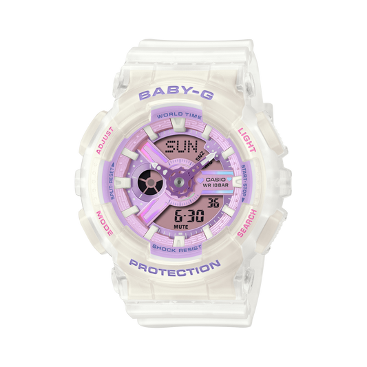 BABY-G Digital Analog Women Casual Watch BA-110PS-7ADR