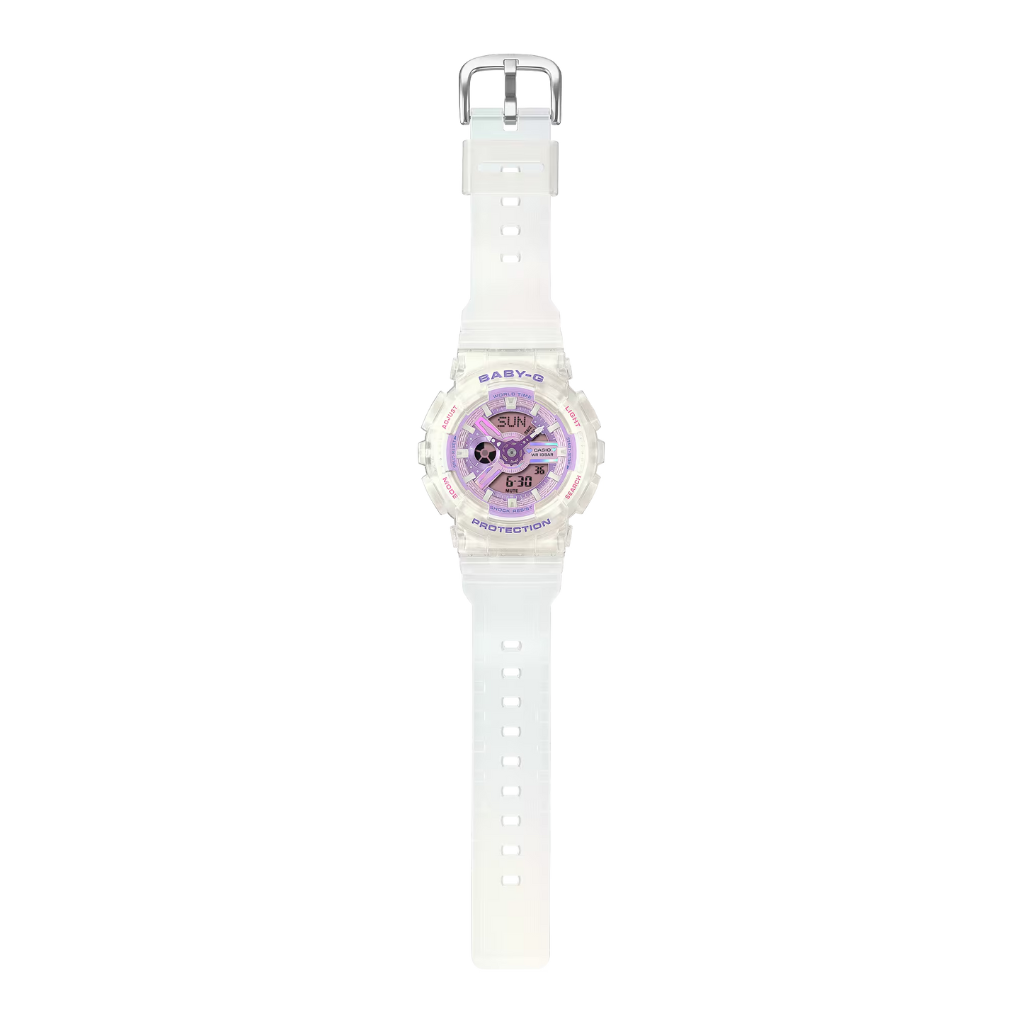 BABY-G Digital Analog Women Casual Watch BA-110PS-7ADR