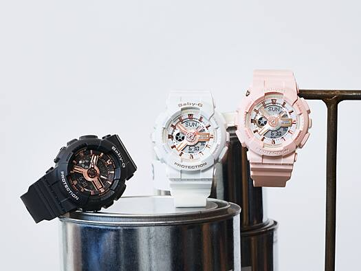 BABY-G CASUAL WOMEN WATCH BA-110RG-4ADR