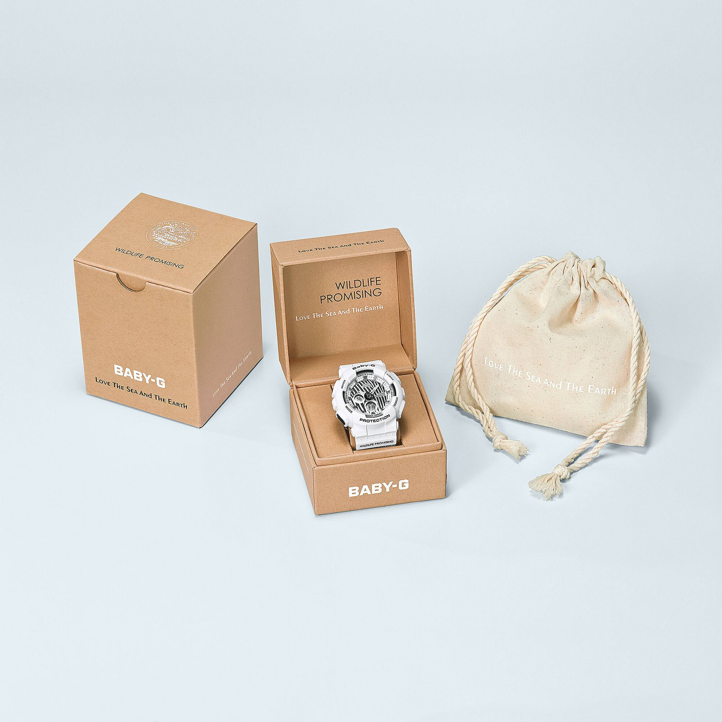 BABY-G WILDLIFE PROMISING WOMEN COLLABORATION WATCH BA-120WLP-7ADR