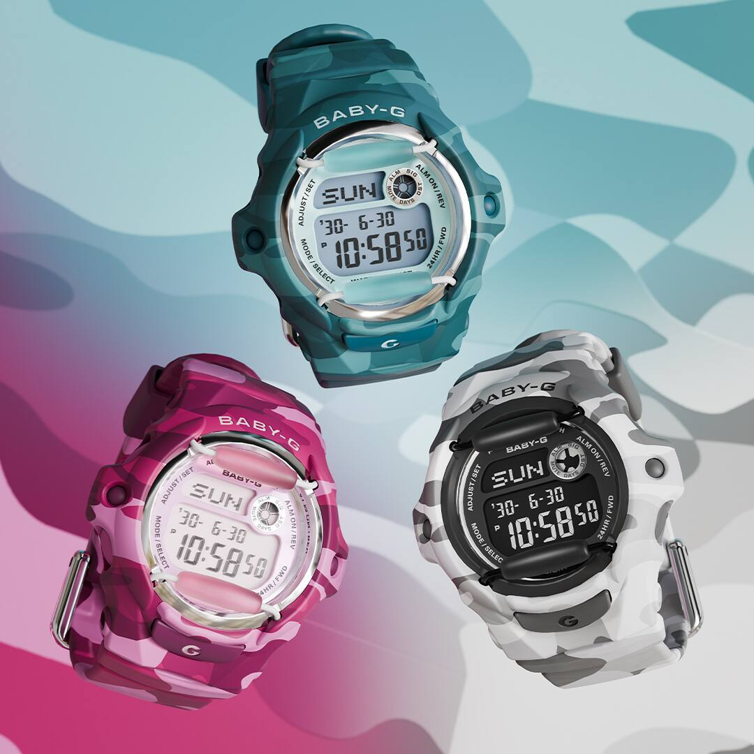 BABY-G Digital Women Watch BG-169CM-4DR