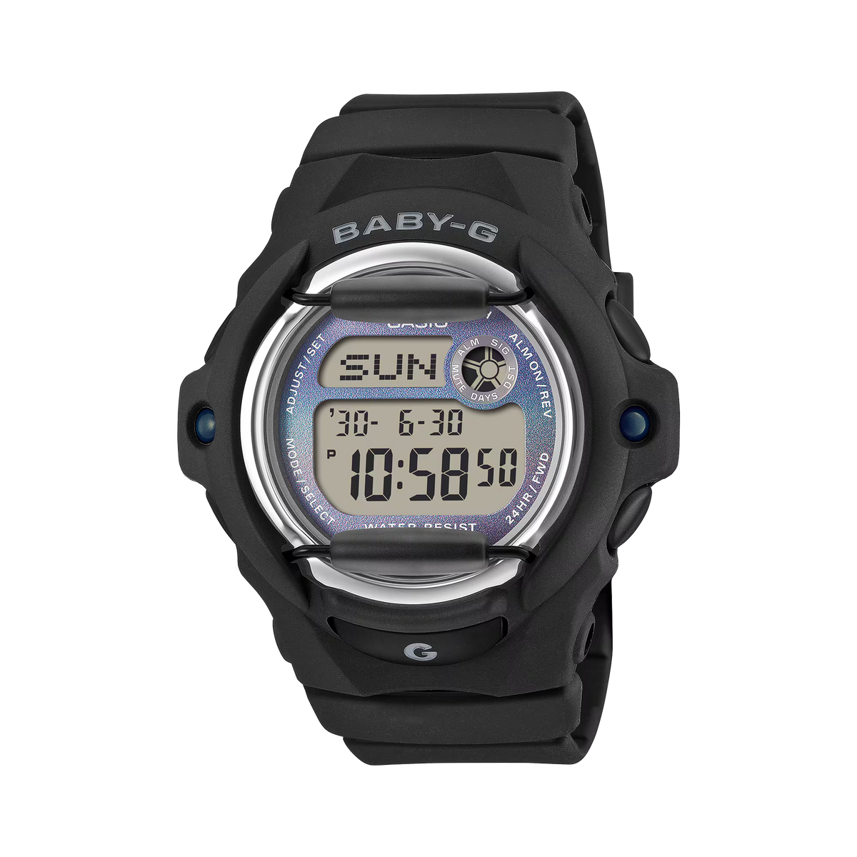 BABY-G Digital Glitter Black Women Watch BG-169GD-1DR