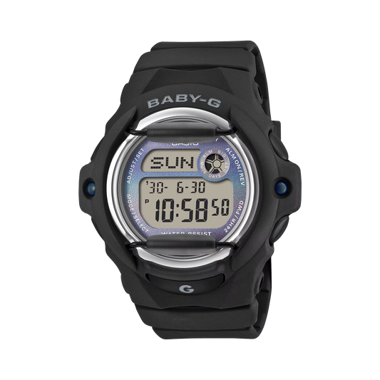 BABY-G Digital Glitter Black Women Watch BG-169GD-1DR