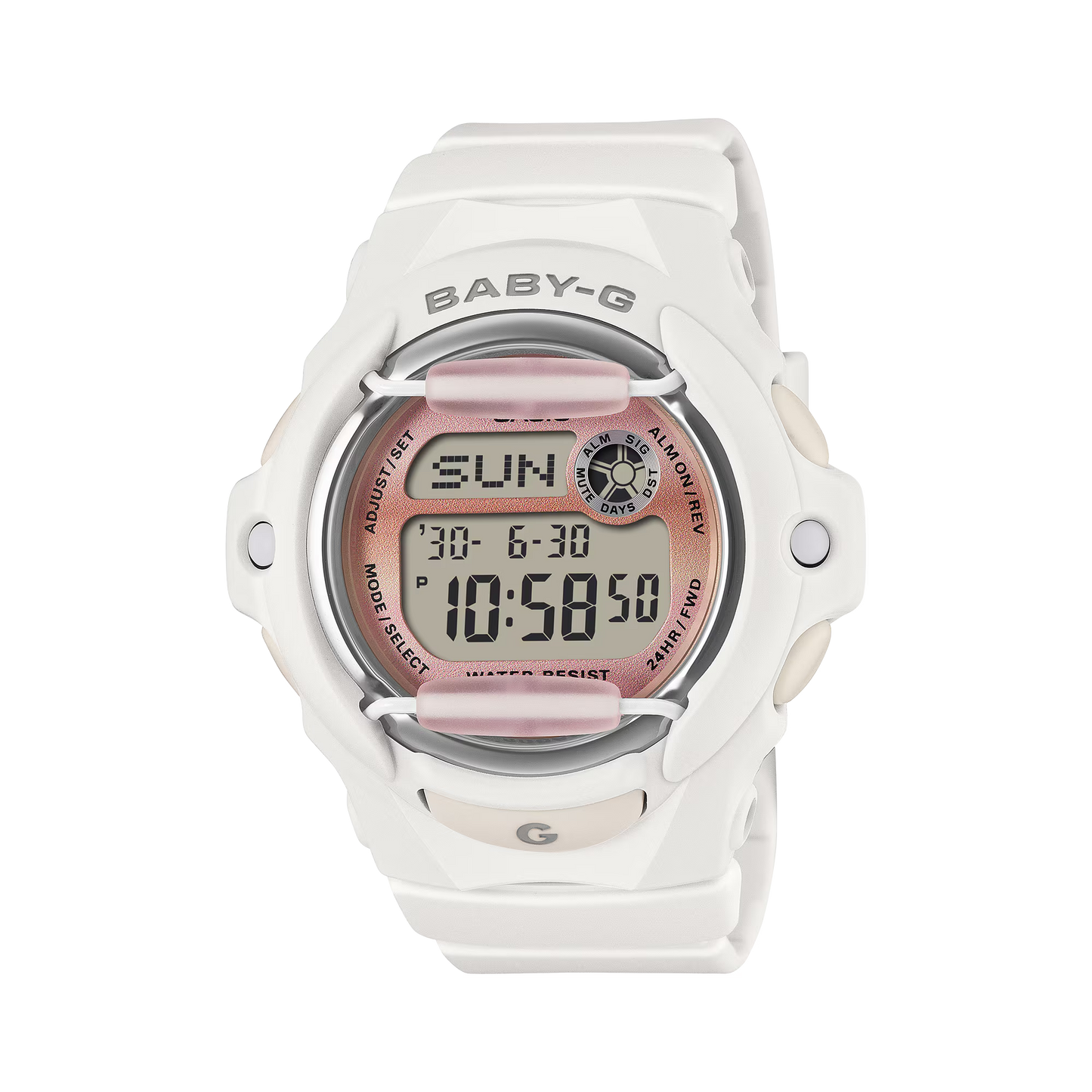 BABY-G Digital Glitter Black Women Watch BG-169GD-7DR