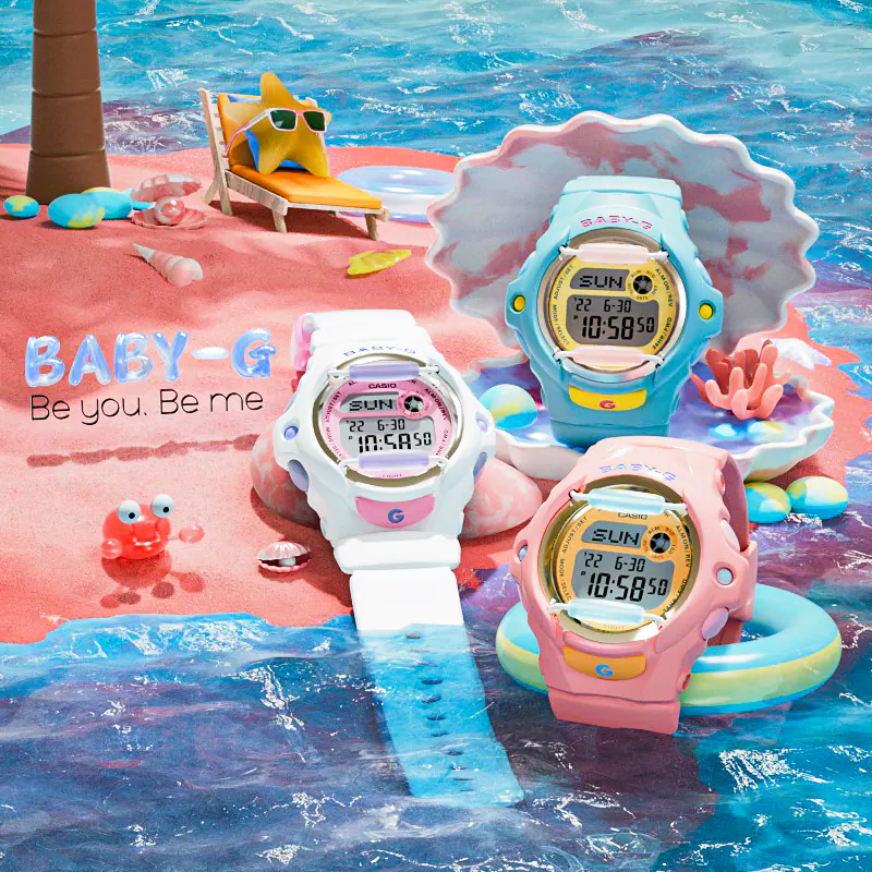 Casio Baby-G BG-169PB-7DR Digital Women's Watch White