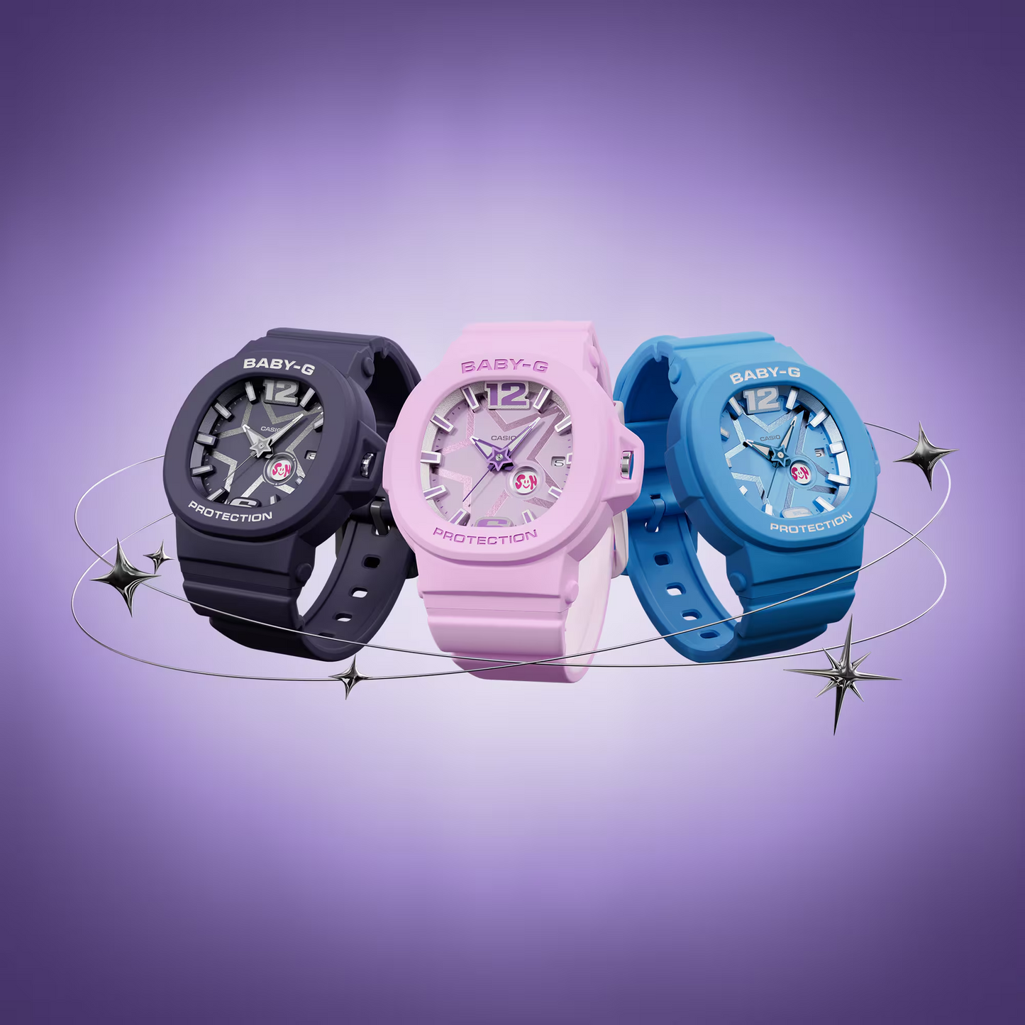 BABY-G CASUAL WOMEN WATCH BGA-10D-2A1DR