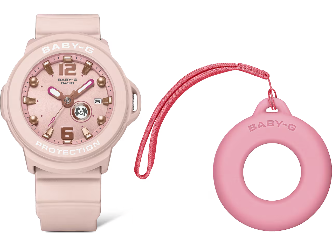 BABY-G ＋Plus Two-way Watch Charm BGA-15K-4ADR