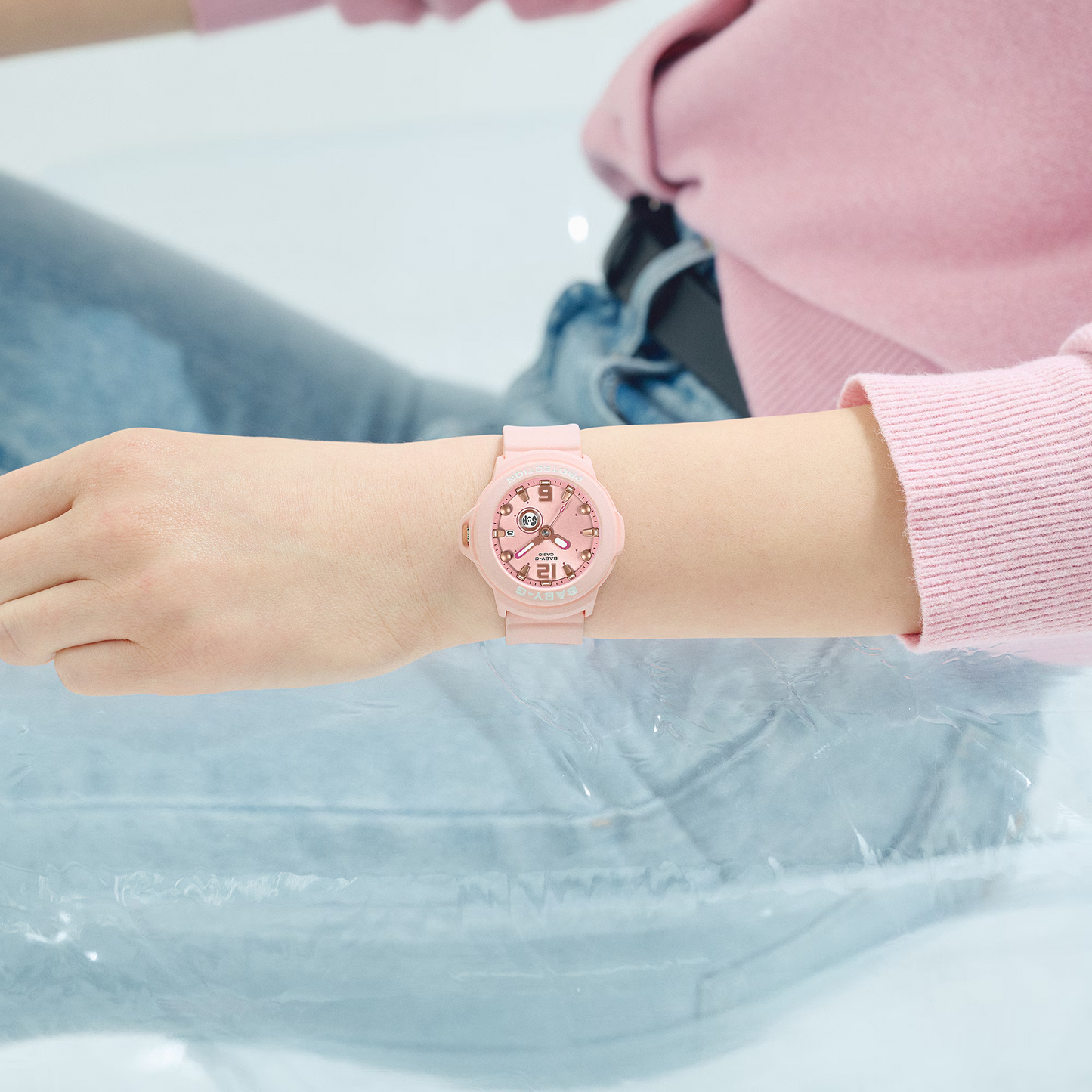 BABY-G ＋Plus Two-way Watch Charm BGA-15K-4ADR