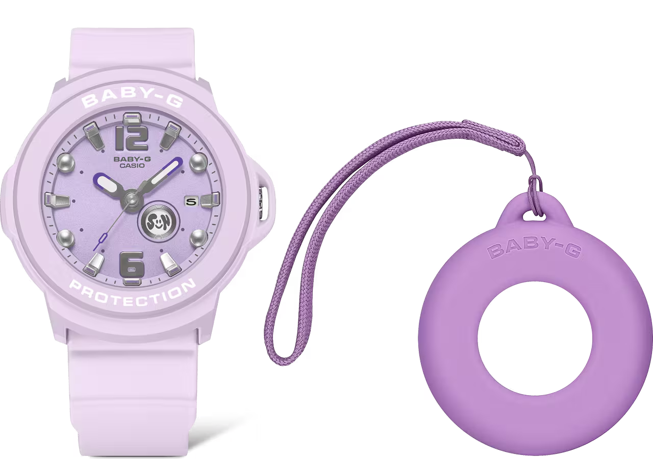 BABY-G ＋Plus Two-way Watch Charm BGA-15K-6ADR