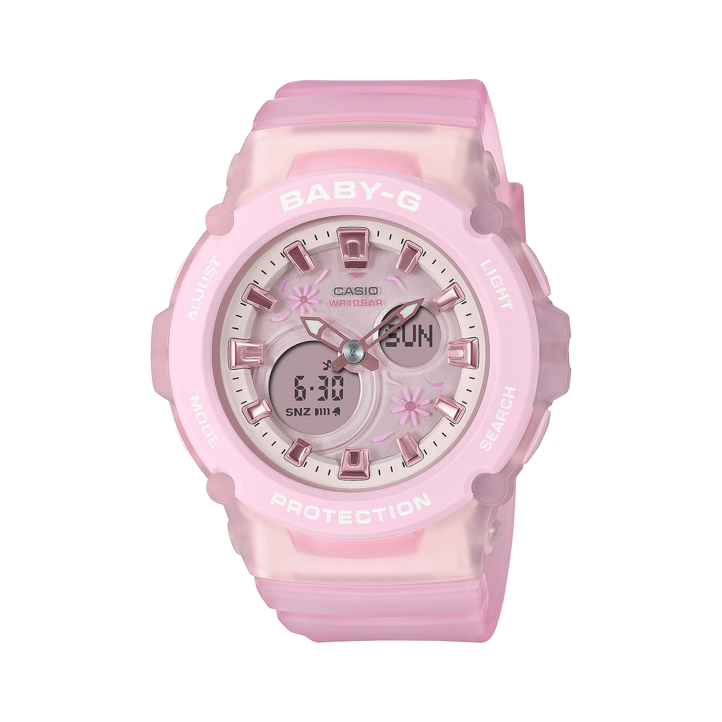 Casio Baby-G BGA-270FL-4ADR  Analog Digital Ladies Watch, Pink
