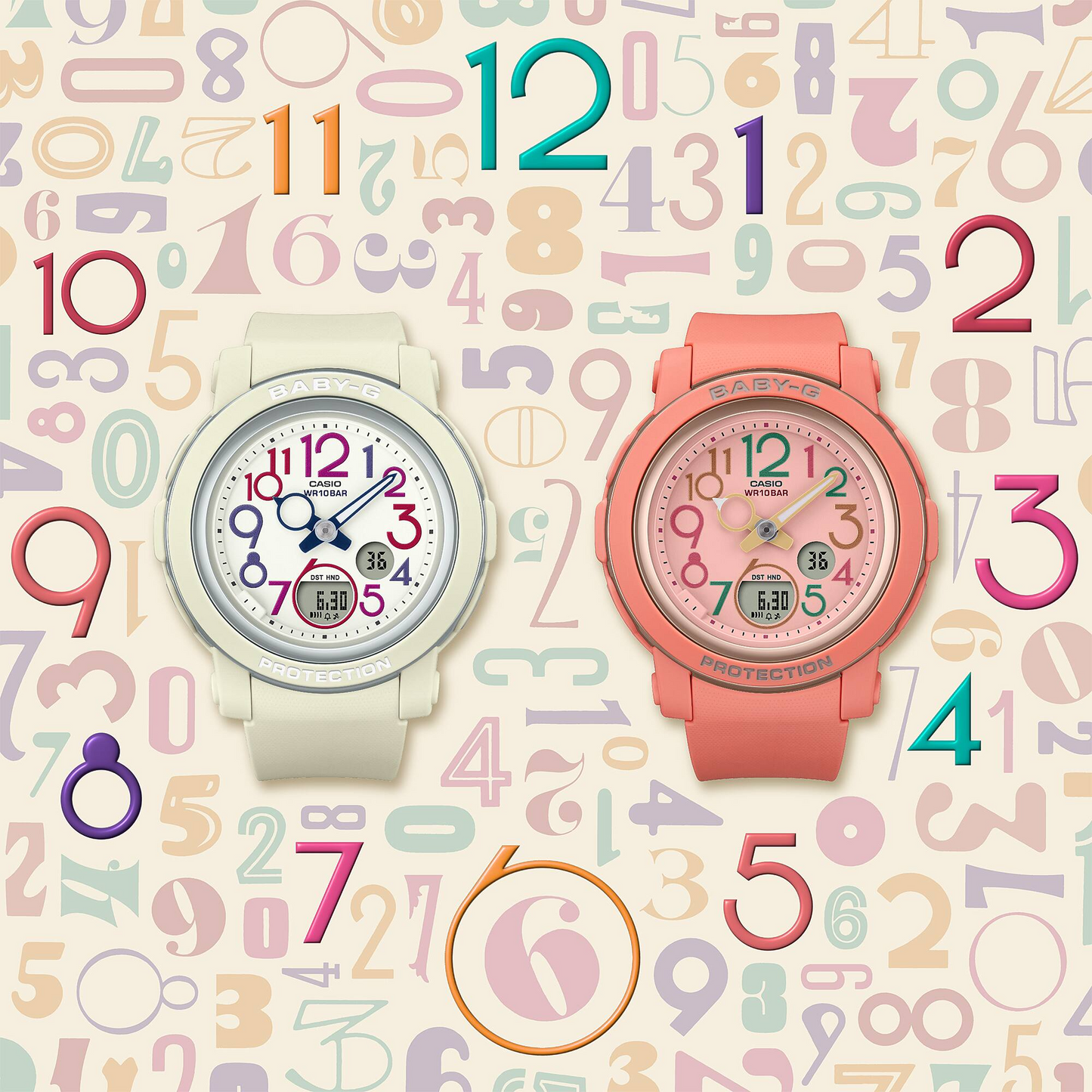 Casio Baby-G  BGA-290PA-4ADR Analog Digital Women's Watch Pink