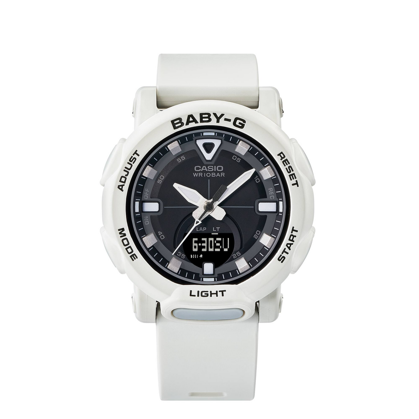 Casio Baby-G BGA-310-7A2DR Analog-Digital Ladies Watch, White