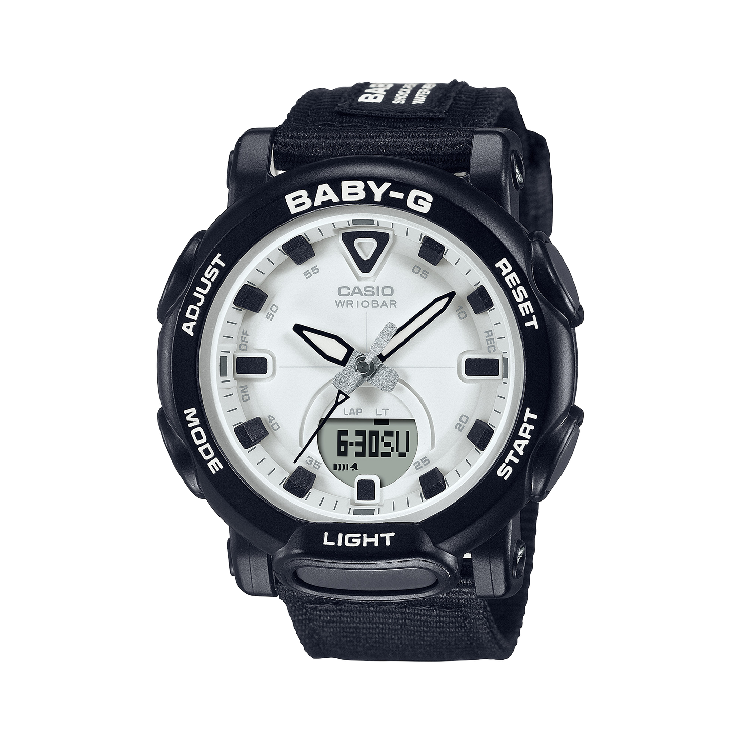 Casio Baby-G BGA-310C-1ADR Analog-Digital Ladies Watch, Black