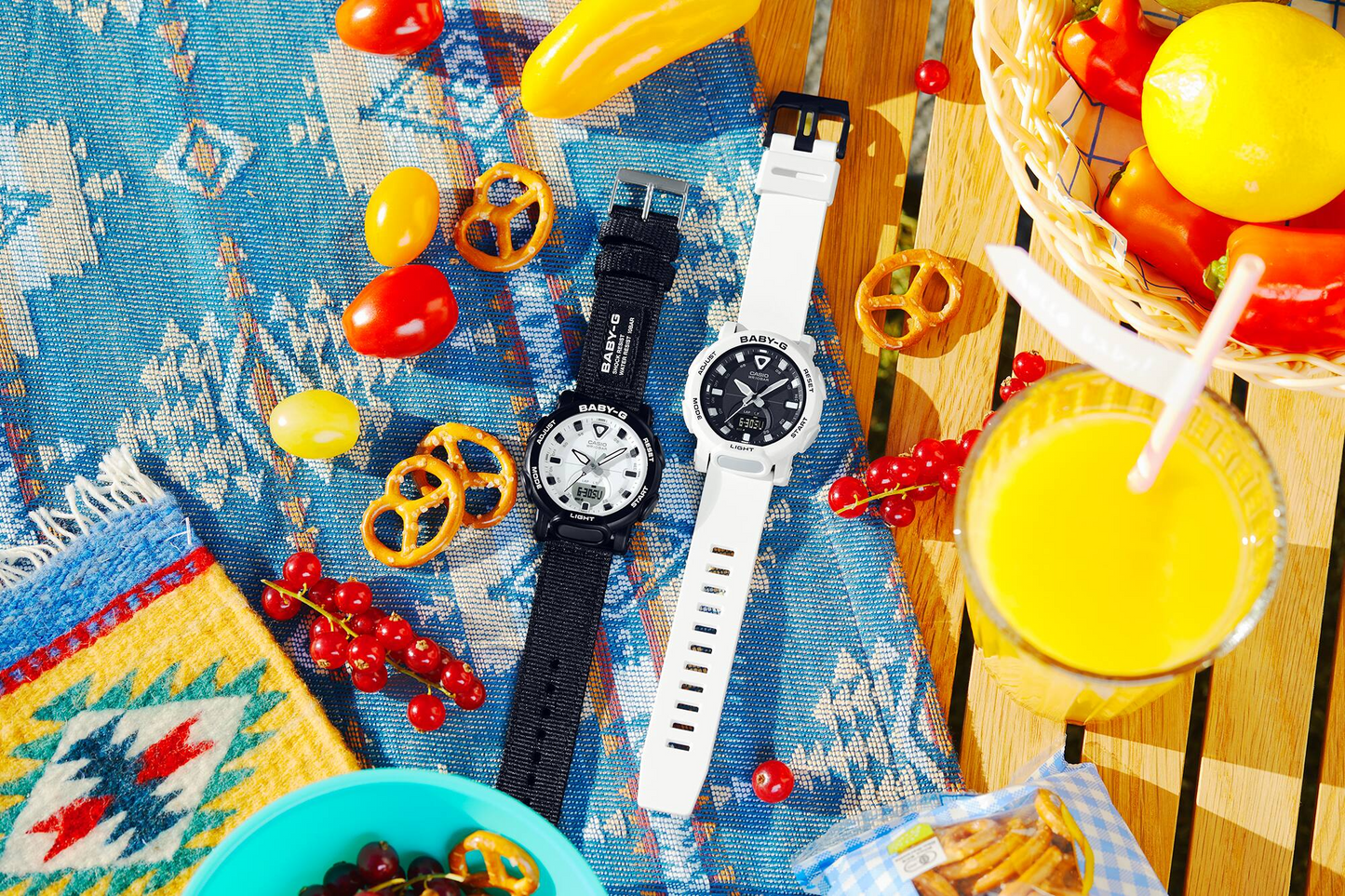 Casio Baby-G BGA-310-7A2DR Analog-Digital Ladies Watch, White