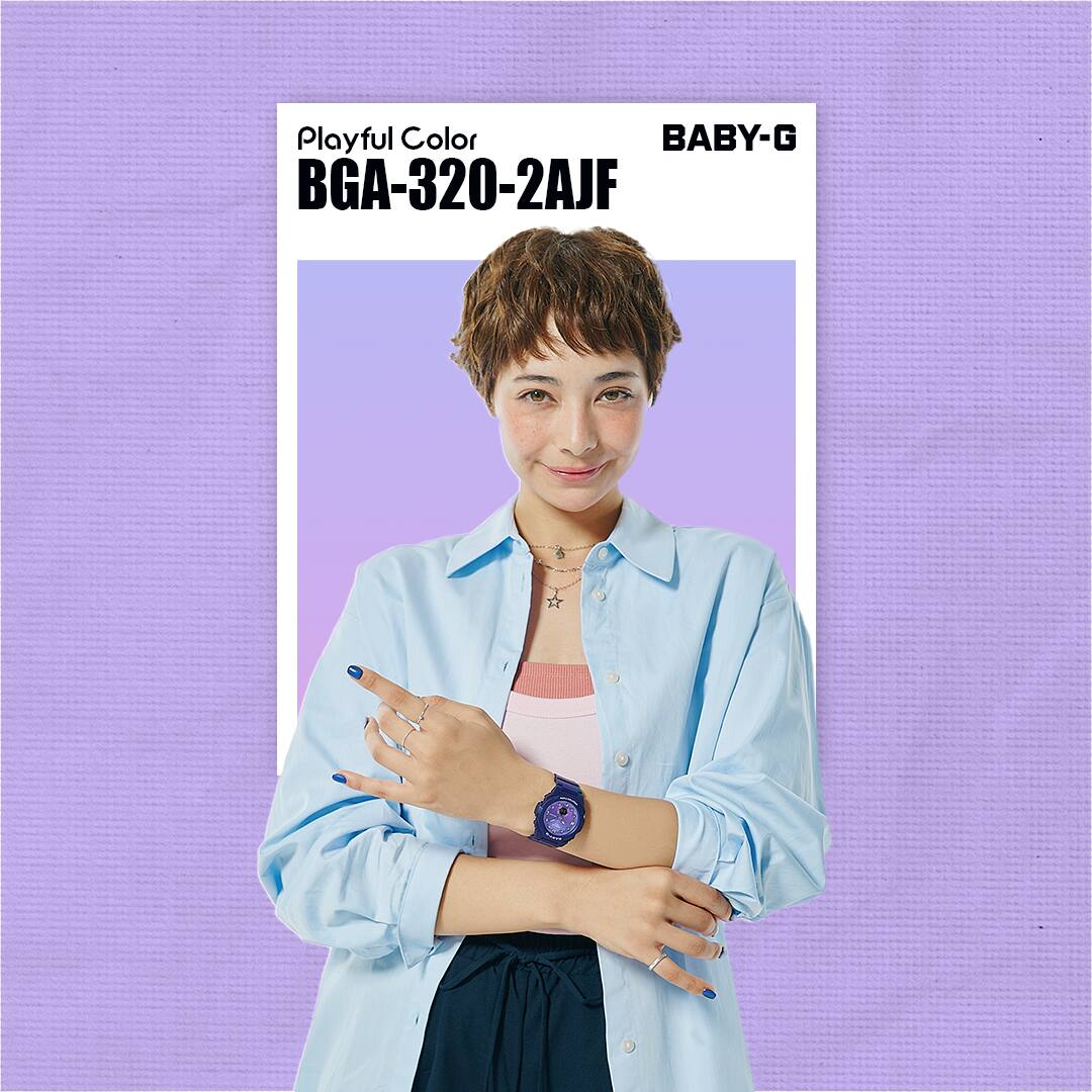 BABY-G CASUAL WOMEN WATCH BGA-320-2ADR