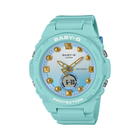 Casio Baby-G BGA-320-3ADR Analog Digital Women's Watch Green