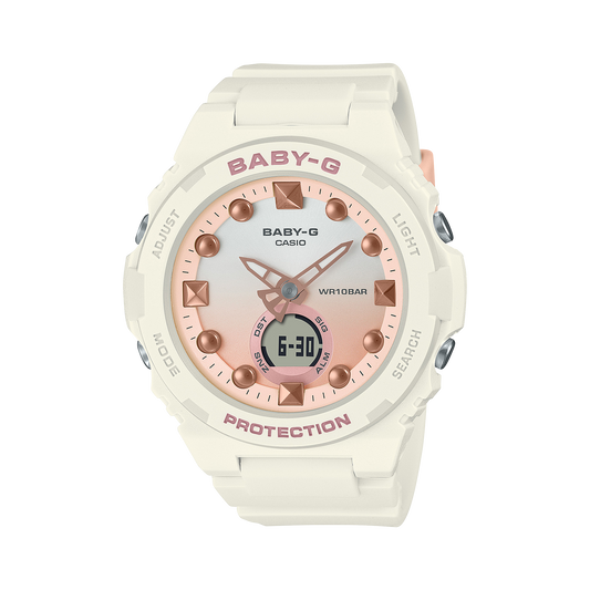 Casio Baby-G BGA-320-7A1DR Analog Digital Women's Watch White