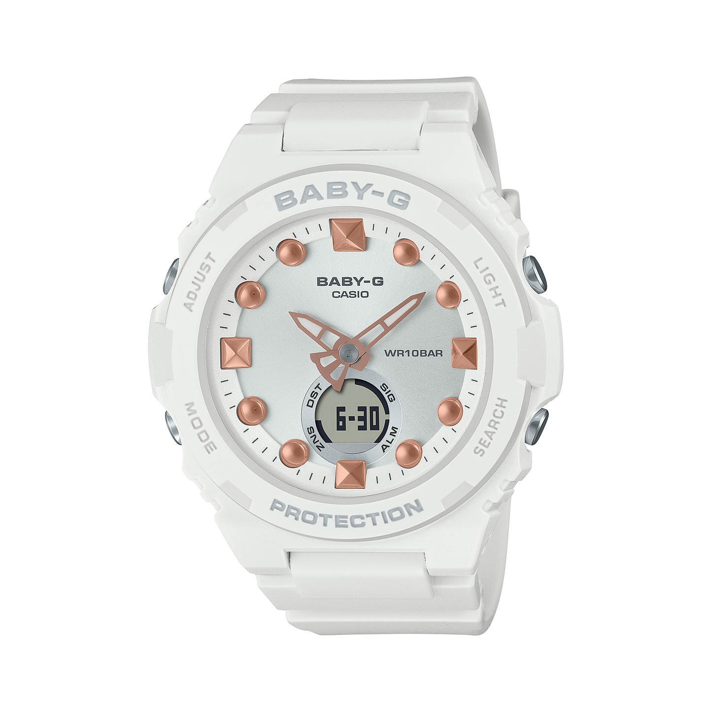 Casio Baby-G BGA-320-7A2DR Analog Digital Women's Watch White